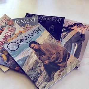 Ornament Magazines-six issues 1997-1998